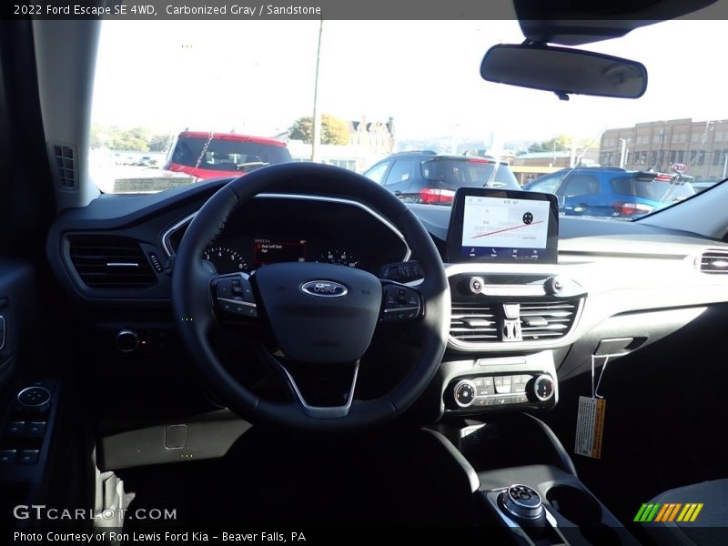 Carbonized Gray / Sandstone 2022 Ford Escape SE 4WD