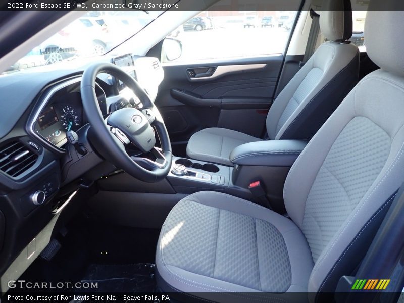 Carbonized Gray / Sandstone 2022 Ford Escape SE 4WD