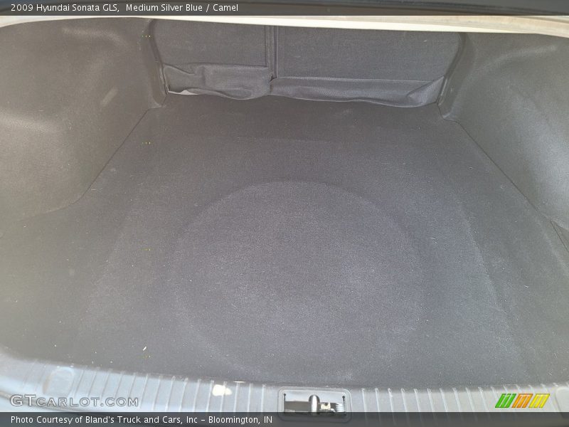 Medium Silver Blue / Camel 2009 Hyundai Sonata GLS