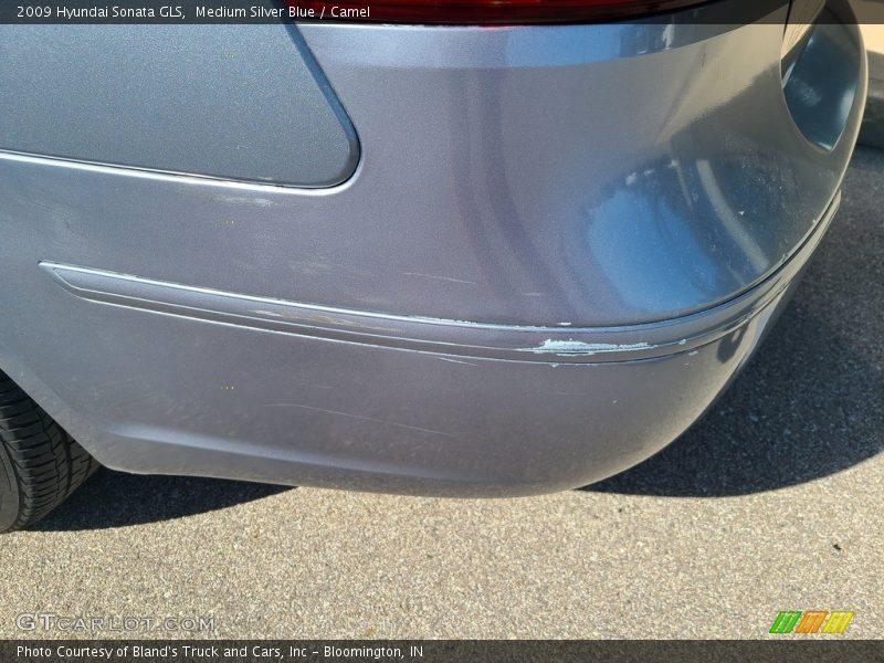 Medium Silver Blue / Camel 2009 Hyundai Sonata GLS