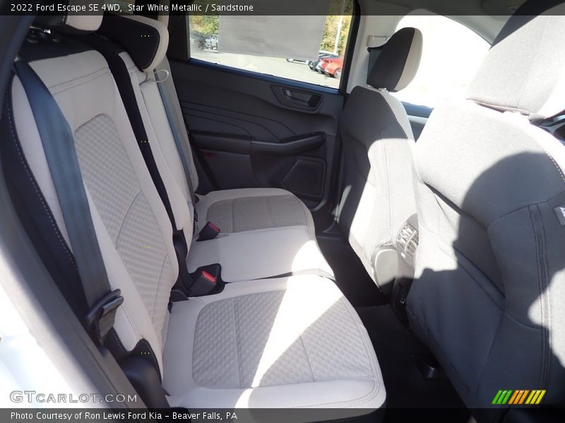 Star White Metallic / Sandstone 2022 Ford Escape SE 4WD