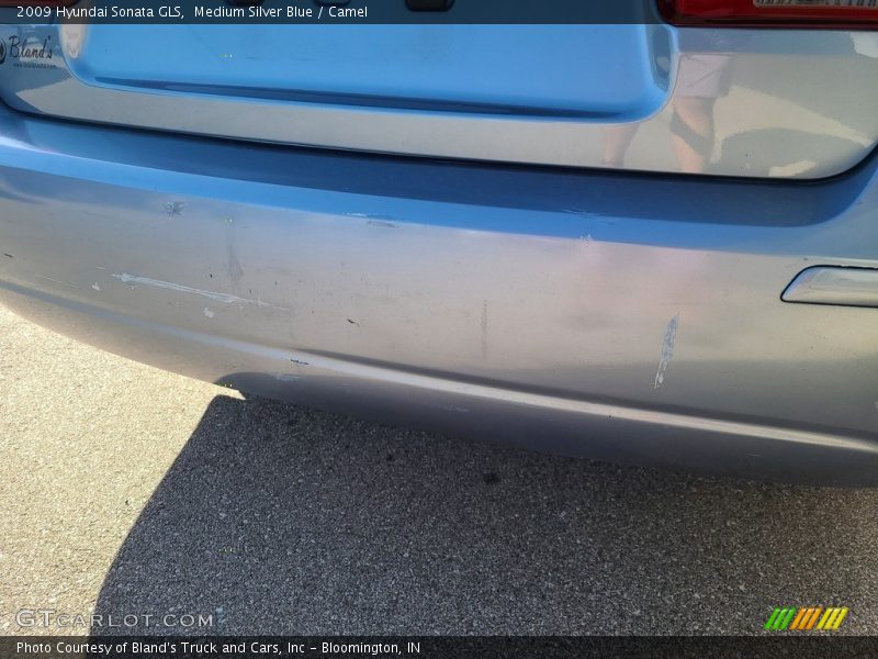 Medium Silver Blue / Camel 2009 Hyundai Sonata GLS