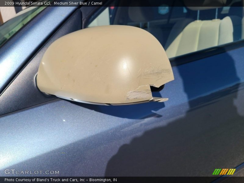 Medium Silver Blue / Camel 2009 Hyundai Sonata GLS