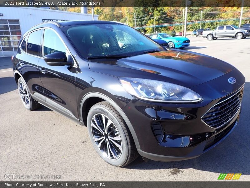 Agate Black / Sandstone 2022 Ford Escape SE 4WD