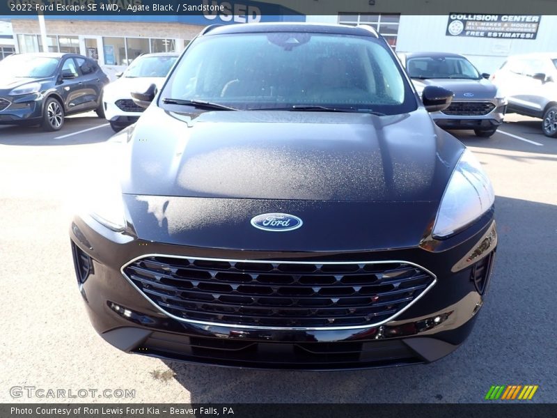 Agate Black / Sandstone 2022 Ford Escape SE 4WD