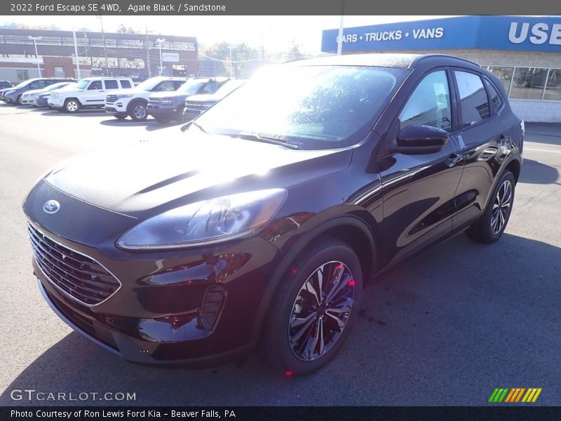 Agate Black / Sandstone 2022 Ford Escape SE 4WD