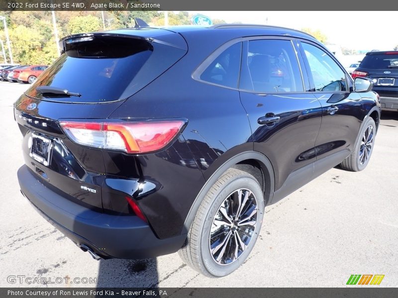 Agate Black / Sandstone 2022 Ford Escape SE 4WD