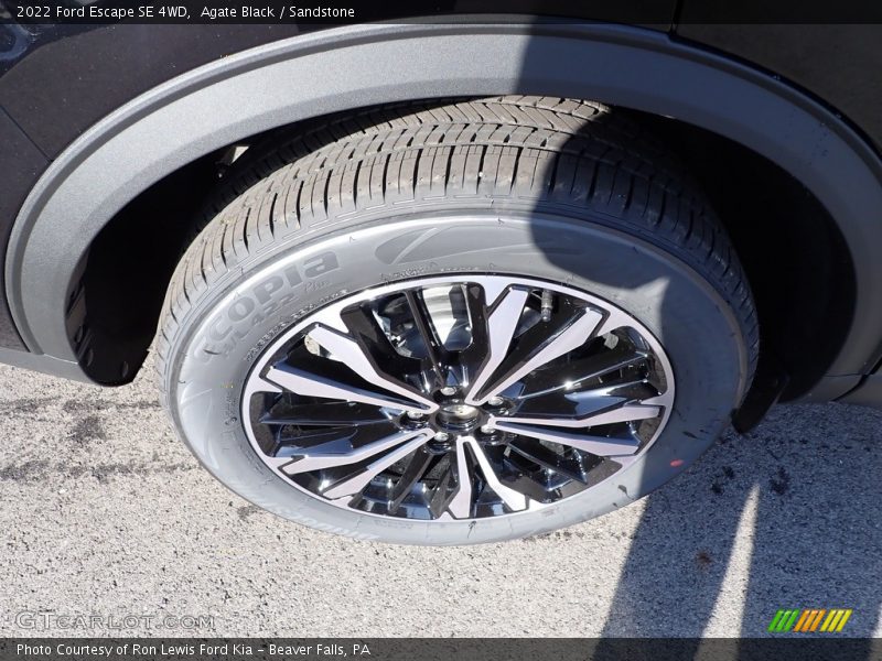 Agate Black / Sandstone 2022 Ford Escape SE 4WD