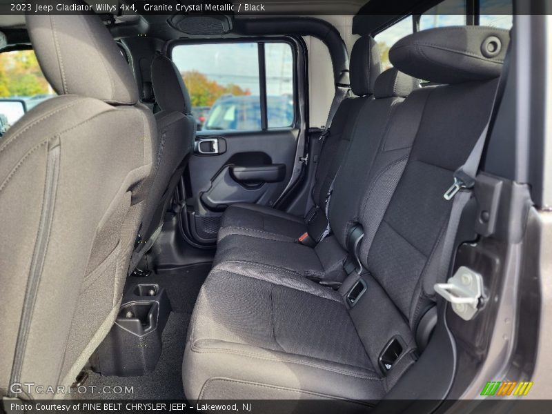 Granite Crystal Metallic / Black 2023 Jeep Gladiator Willys 4x4