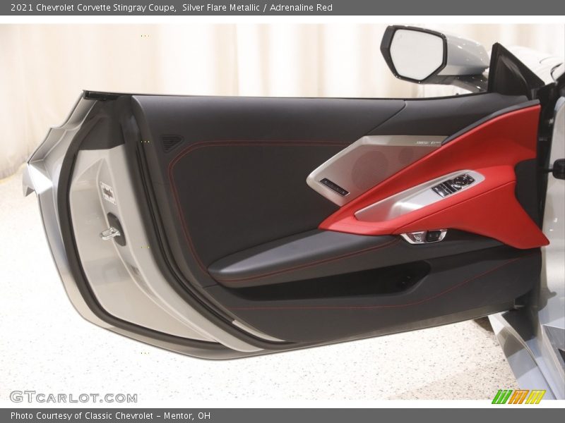 Door Panel of 2021 Corvette Stingray Coupe