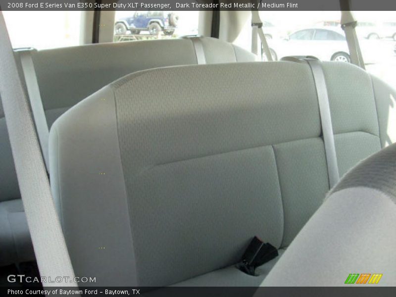 Dark Toreador Red Metallic / Medium Flint 2008 Ford E Series Van E350 Super Duty XLT Passenger