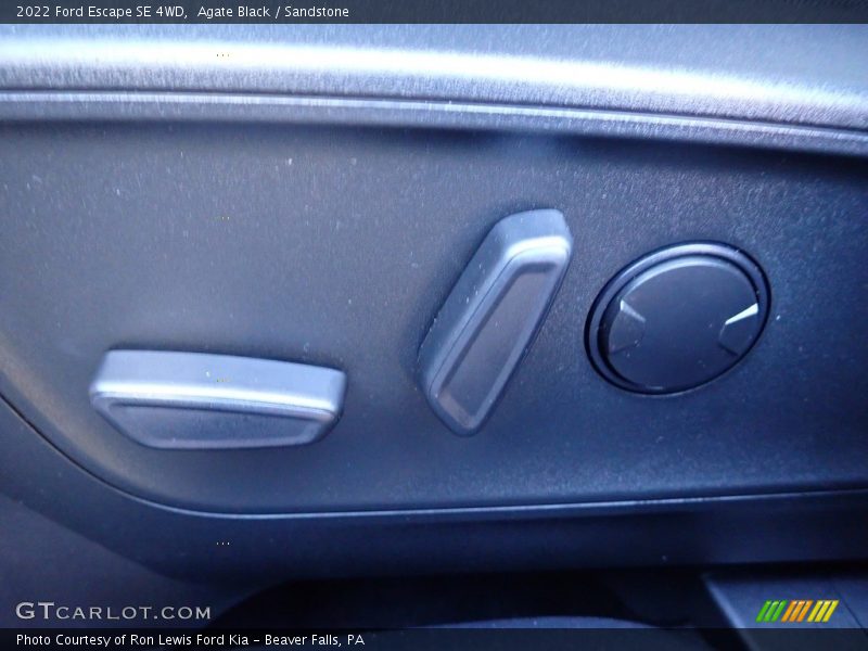 Agate Black / Sandstone 2022 Ford Escape SE 4WD