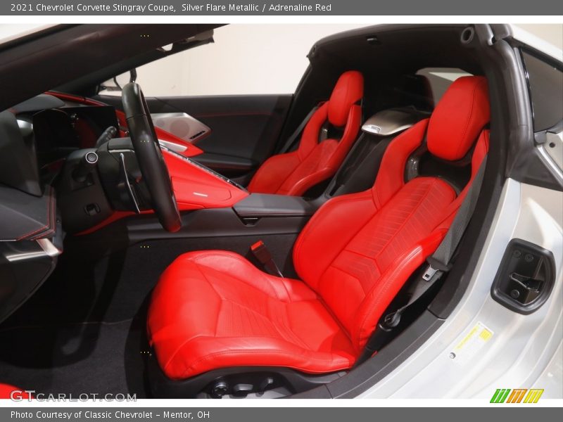 Front Seat of 2021 Corvette Stingray Coupe