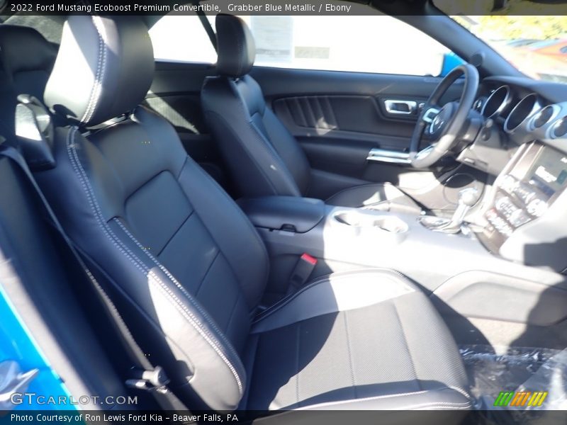 Grabber Blue Metallic / Ebony 2022 Ford Mustang Ecoboost Premium Convertible
