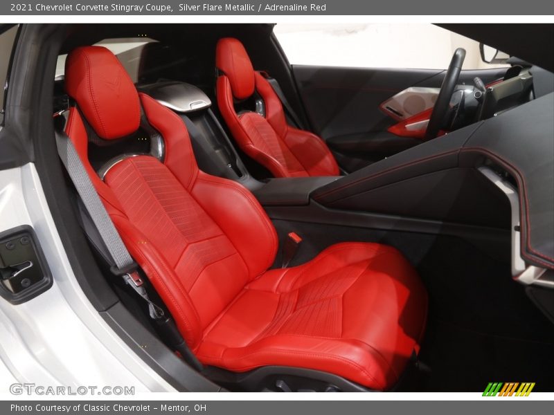 2021 Corvette Stingray Coupe Adrenaline Red Interior