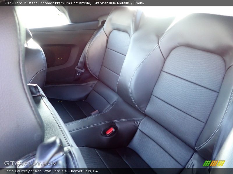 Grabber Blue Metallic / Ebony 2022 Ford Mustang Ecoboost Premium Convertible