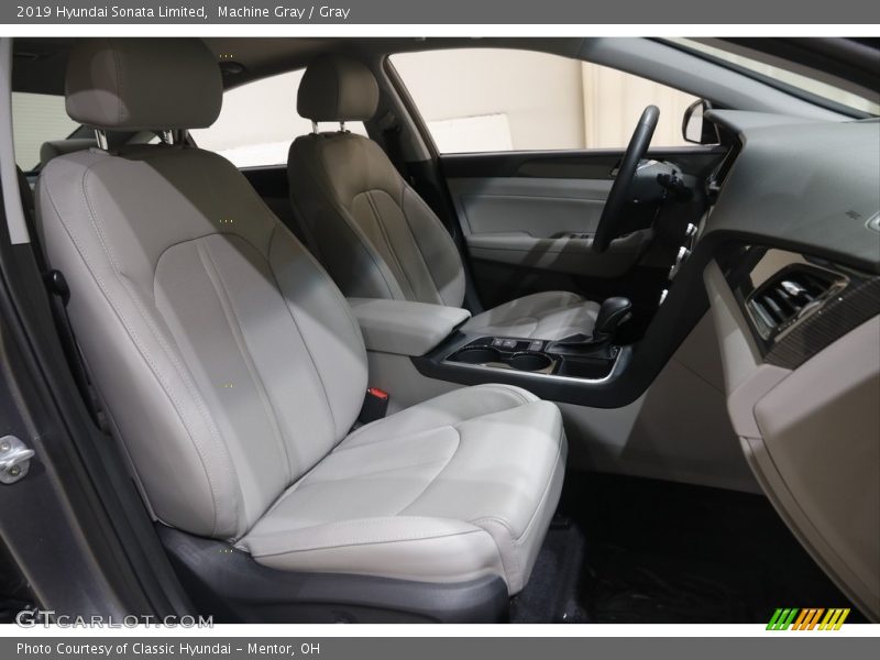 Machine Gray / Gray 2019 Hyundai Sonata Limited