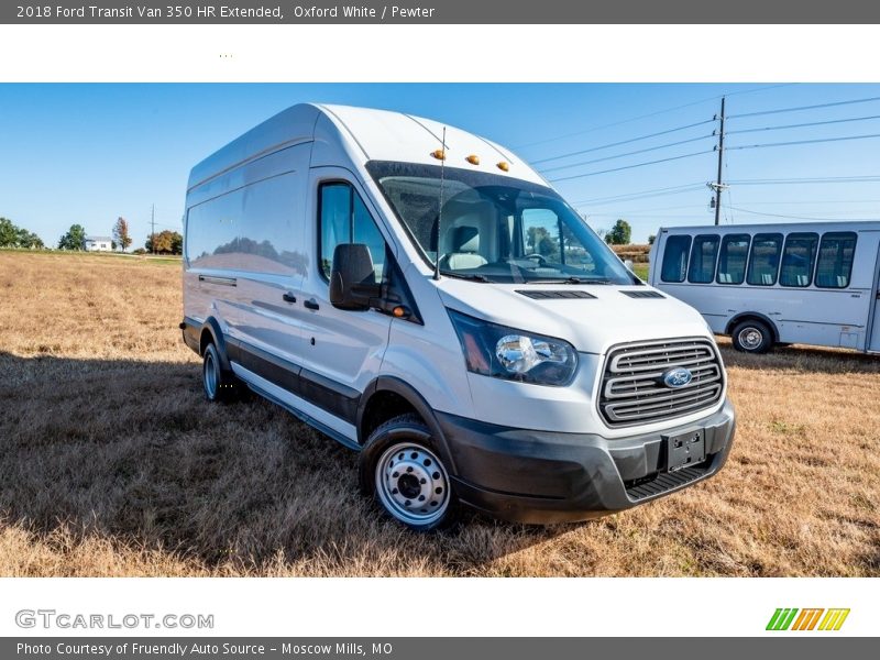 Front 3/4 View of 2018 Transit Van 350 HR Extended