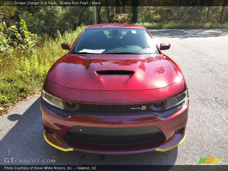 Octane Red Pearl / Black 2022 Dodge Charger Scat Pack