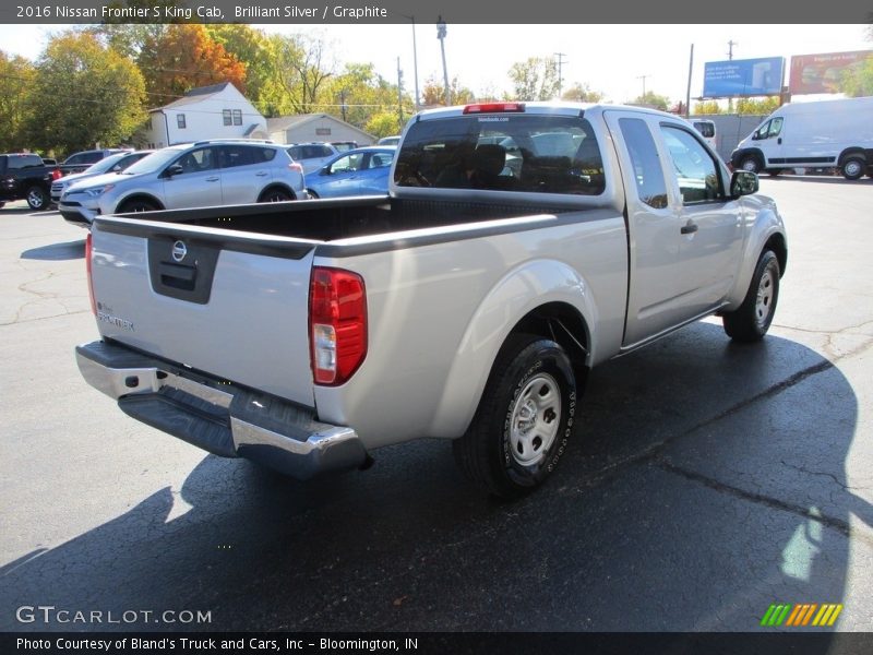 Brilliant Silver / Graphite 2016 Nissan Frontier S King Cab