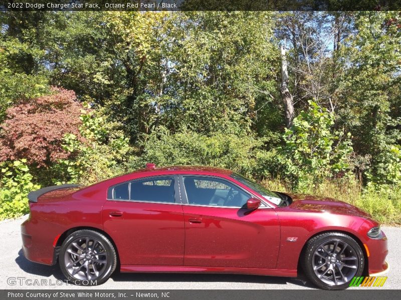 Octane Red Pearl / Black 2022 Dodge Charger Scat Pack