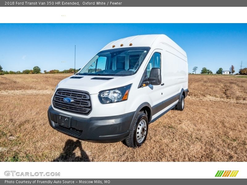 2018 Transit Van 350 HR Extended Oxford White