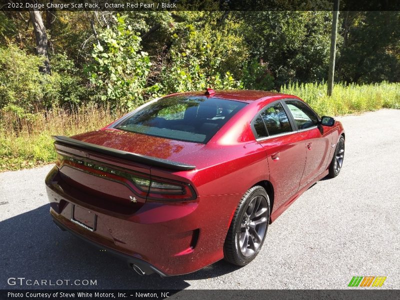 Octane Red Pearl / Black 2022 Dodge Charger Scat Pack