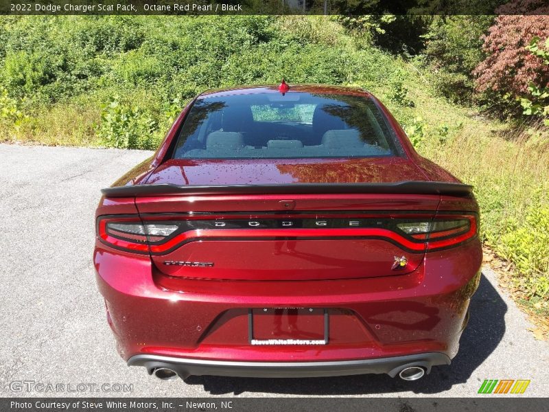 Octane Red Pearl / Black 2022 Dodge Charger Scat Pack