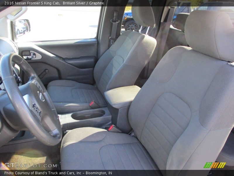 Brilliant Silver / Graphite 2016 Nissan Frontier S King Cab