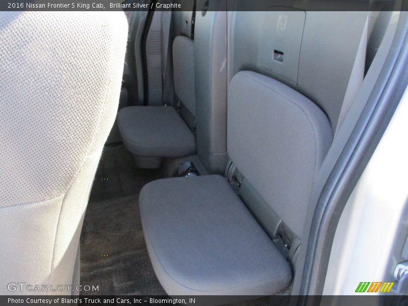 Rear Seat of 2016 Frontier S King Cab