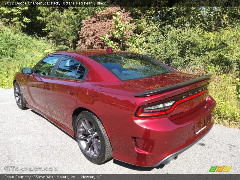 Octane Red Pearl / Black 2022 Dodge Charger Scat Pack