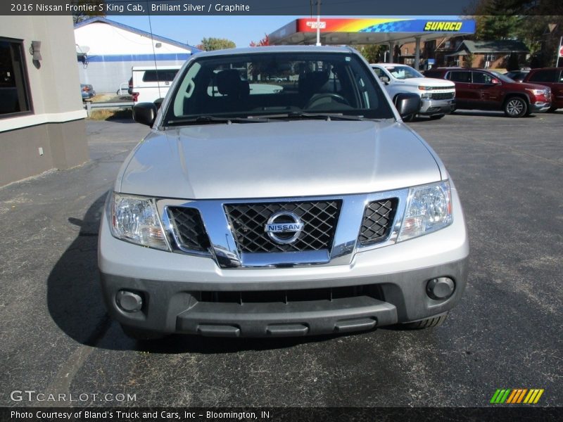 Brilliant Silver / Graphite 2016 Nissan Frontier S King Cab