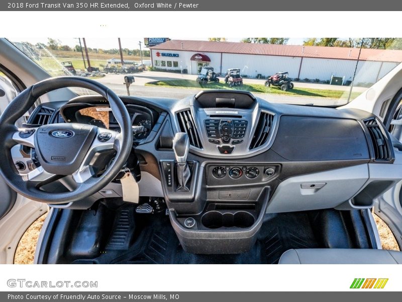 Dashboard of 2018 Transit Van 350 HR Extended