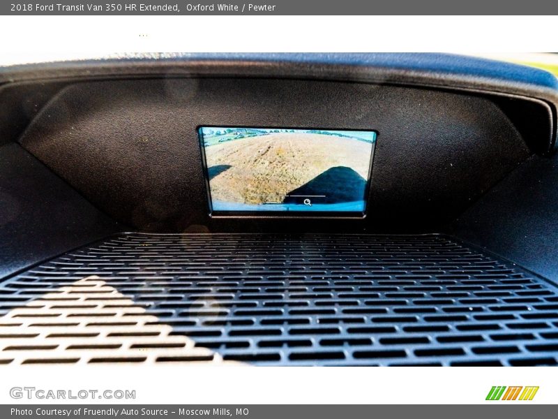 Oxford White / Pewter 2018 Ford Transit Van 350 HR Extended