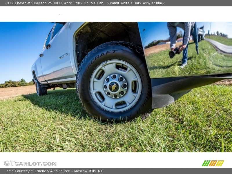 Summit White / Dark Ash/Jet Black 2017 Chevrolet Silverado 2500HD Work Truck Double Cab