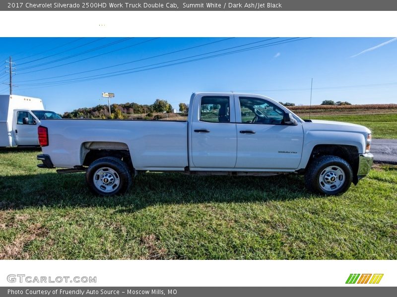 Summit White / Dark Ash/Jet Black 2017 Chevrolet Silverado 2500HD Work Truck Double Cab