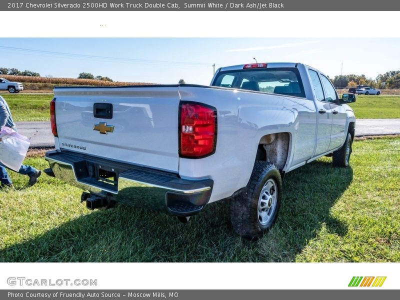 Summit White / Dark Ash/Jet Black 2017 Chevrolet Silverado 2500HD Work Truck Double Cab