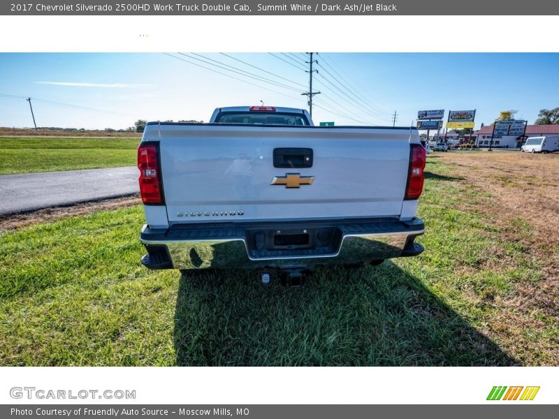 Summit White / Dark Ash/Jet Black 2017 Chevrolet Silverado 2500HD Work Truck Double Cab