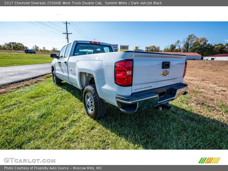 Summit White / Dark Ash/Jet Black 2017 Chevrolet Silverado 2500HD Work Truck Double Cab