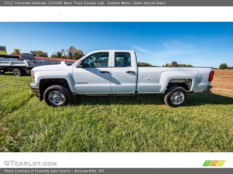 Summit White / Dark Ash/Jet Black 2017 Chevrolet Silverado 2500HD Work Truck Double Cab