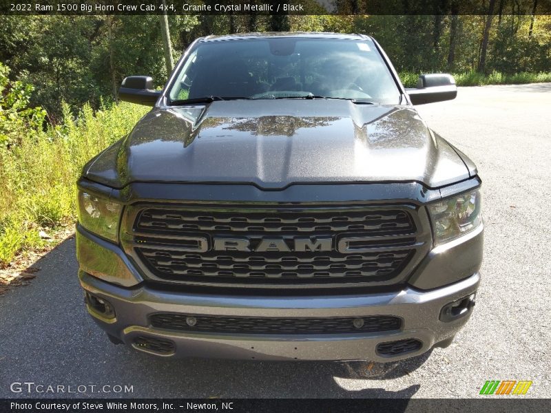 Granite Crystal Metallic / Black 2022 Ram 1500 Big Horn Crew Cab 4x4