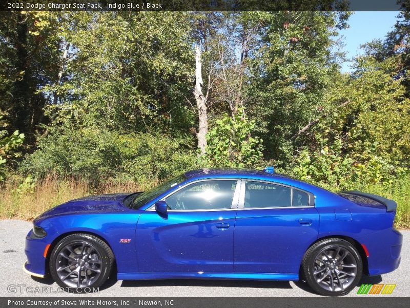 Indigo Blue / Black 2022 Dodge Charger Scat Pack