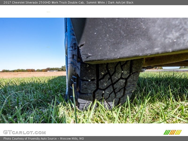 Summit White / Dark Ash/Jet Black 2017 Chevrolet Silverado 2500HD Work Truck Double Cab