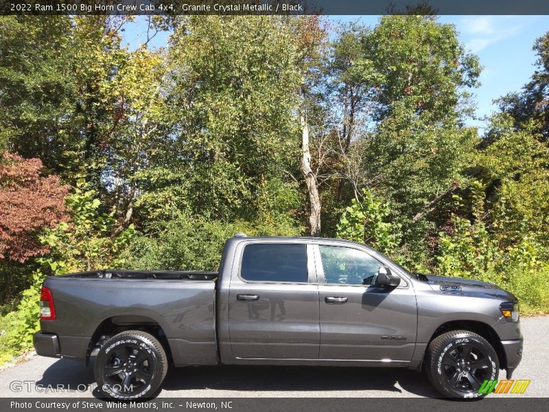 Granite Crystal Metallic / Black 2022 Ram 1500 Big Horn Crew Cab 4x4