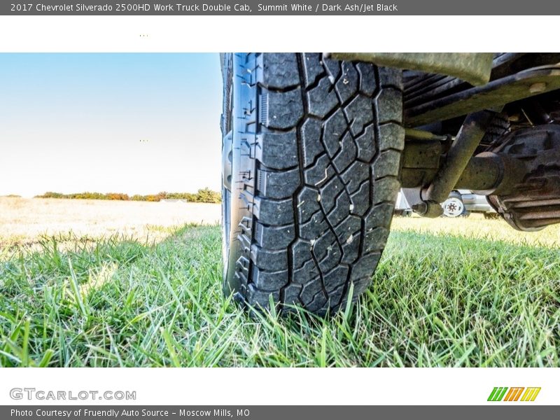 Summit White / Dark Ash/Jet Black 2017 Chevrolet Silverado 2500HD Work Truck Double Cab