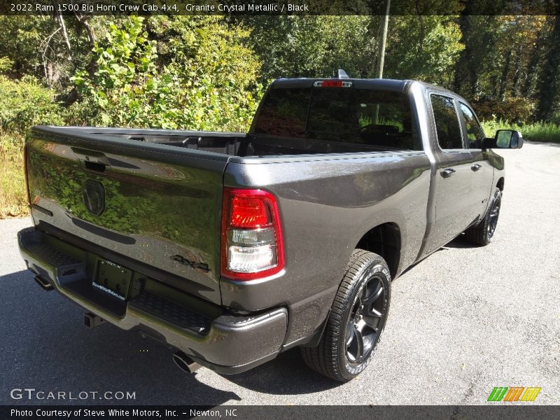 Granite Crystal Metallic / Black 2022 Ram 1500 Big Horn Crew Cab 4x4