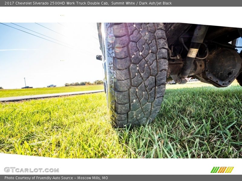 Summit White / Dark Ash/Jet Black 2017 Chevrolet Silverado 2500HD Work Truck Double Cab