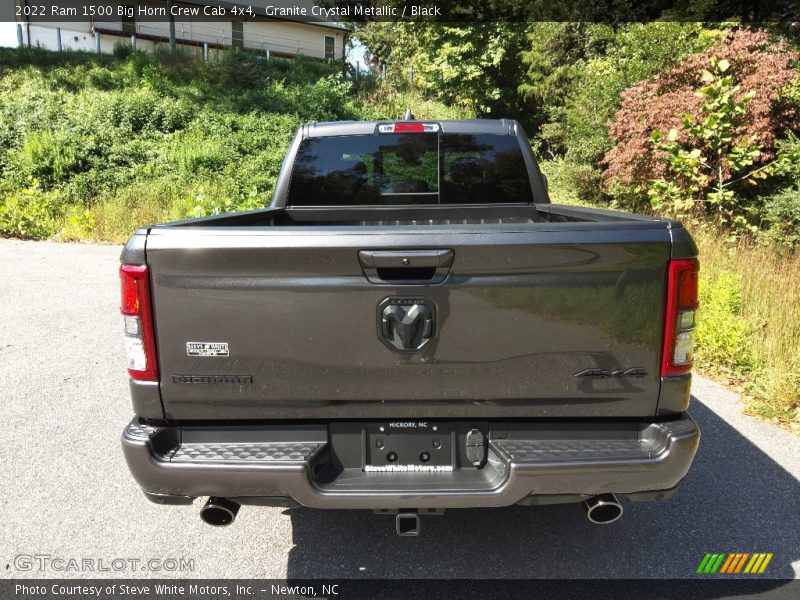 Granite Crystal Metallic / Black 2022 Ram 1500 Big Horn Crew Cab 4x4