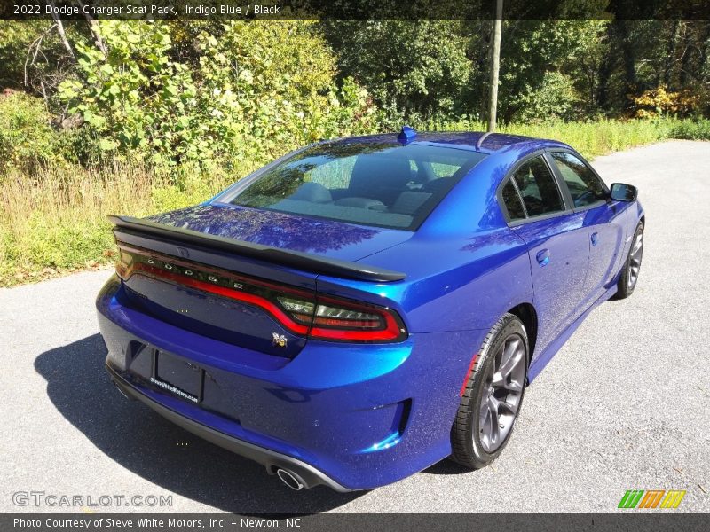 Indigo Blue / Black 2022 Dodge Charger Scat Pack
