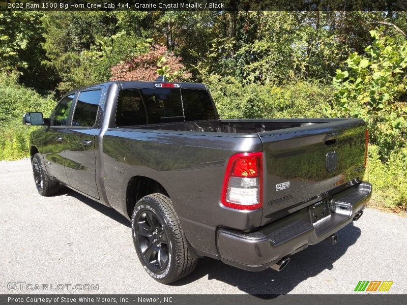 Granite Crystal Metallic / Black 2022 Ram 1500 Big Horn Crew Cab 4x4